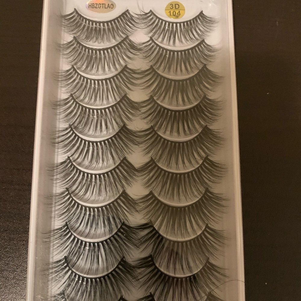 10 pairs Mink Hair Eyelashes